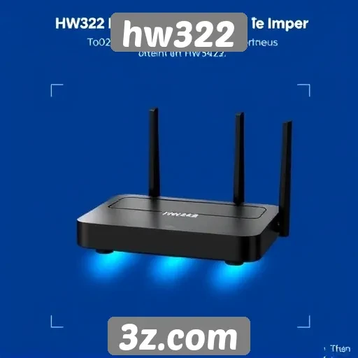 Comparação entre hw322 e concorrentes no setor