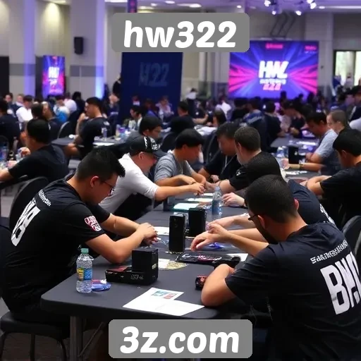 Eventos e torneios organizados por hw322 atraem participantes