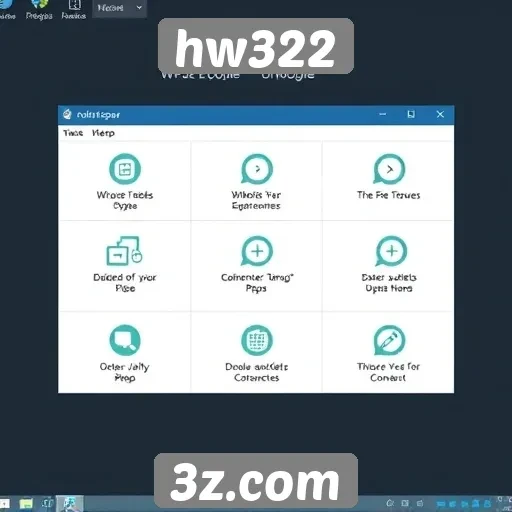Análise das funcionalidades do site hw322
